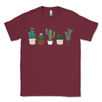 Burgundy cute plant Classic Tee - linhVisuals