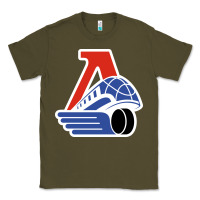 Army Green lokomotiv yaroslavl Classic Tee - linhVisuals