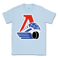Dusty Blue lokomotiv yaroslavl Classic Tee - linhVisuals