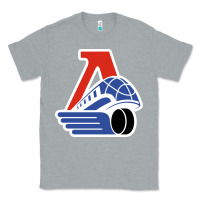 Heather Grey lokomotiv yaroslavl Classic Tee - linhVisuals