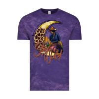 Cloud Purple stay wild moon cowgirl Vintage Tee - RacoonDesign