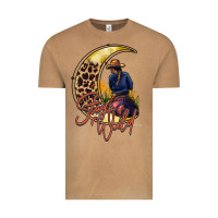 Vintage Camel stay wild moon cowgirl Vintage Tee - RacoonDesign