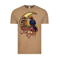 Vintage Coffee stay wild moon cowgirl Vintage Tee - RacoonDesign