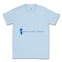 Dusty Blue The mount st mary's university Classic Tee - linhVisuals