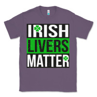 Lavender irish livers matter   funny st patricks day irish drinking t shirts te Classic Tee - linhVisuals