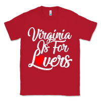 Red virginia is for lovers Classic Tee - linhVisuals