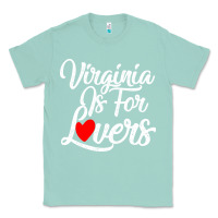 Seafoam virginia is for lovers Classic Tee - linhVisuals