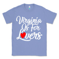 Colony Blue virginia is for lovers Classic Tee - linhVisuals