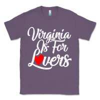 Lavender virginia is for lovers Classic Tee - linhVisuals