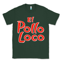 Sports Green El Pollo Loco Classic Tee - linhVisuals