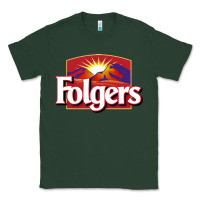 Sports Green Folgers Classic Tee - linhVisuals
