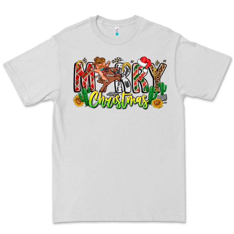 Merry Christmas Premium Tee by CowhideDigitalArt | Teevron