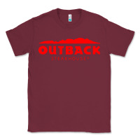 Burgundy outback steakhouse Classic Tee - linhVisuals