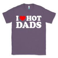 Lavender i love hot dads shirt i heart Classic Tee - linhVisuals