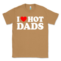 Toasted Coconut i love hot dads shirt i heart Classic Tee - linhVisuals