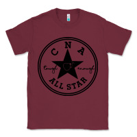 Burgundy all star cna Classic Tee - linhVisuals