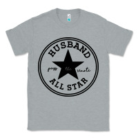 Heather Grey all star husband Classic Tee - linhVisuals