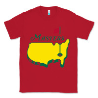 Red MASTER GOLF TOURNAMENT Classic Tee - linhVisuals