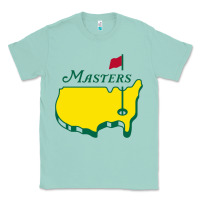 Seafoam MASTER GOLF TOURNAMENT Classic Tee - linhVisuals