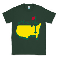 Sports Green MASTER GOLF TOURNAMENT Classic Tee - linhVisuals