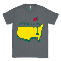 Charcoal Heather MASTER GOLF TOURNAMENT Classic Tee - linhVisuals