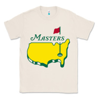 Natural MASTER GOLF TOURNAMENT Classic Tee - linhVisuals