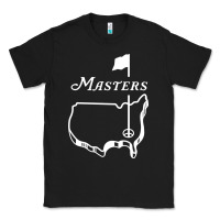 Black MASTER GOLF TOURNAMENT Classic Tee - linhVisuals
