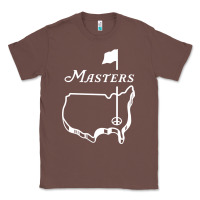 Chestnut MASTER GOLF TOURNAMENT Classic Tee - linhVisuals