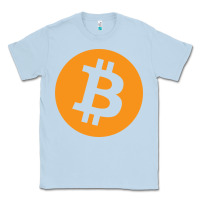 Dusty Blue bitcoin ledger blockchain satoshi btc Classic Tee - linhVisuals