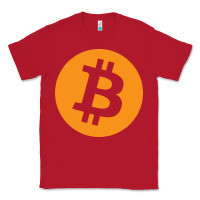 Red bitcoin ledger blockchain satoshi btc Classic Tee - linhVisuals