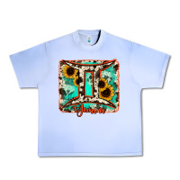 Grape Ice gemini turquoise cowhide Urban Heavy Tee - RanaPortraitStore