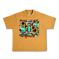 Peanut Butter gemini turquoise cowhide Urban Heavy Tee - RanaPortraitStore