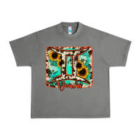 Tornado gemini turquoise cowhide Urban Heavy Tee - RanaPortraitStore