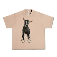 Burro Hand Drawn Baby Alpine Goat Urban Heavy Tee - LillyAllenDesigns