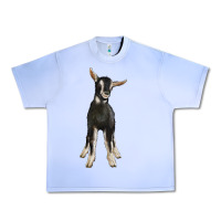 Grape Ice Hand Drawn Baby Alpine Goat Urban Heavy Tee - LillyAllenDesigns