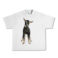 Lunar Rock Hand Drawn Baby Alpine Goat Urban Heavy Tee - LillyAllenDesigns