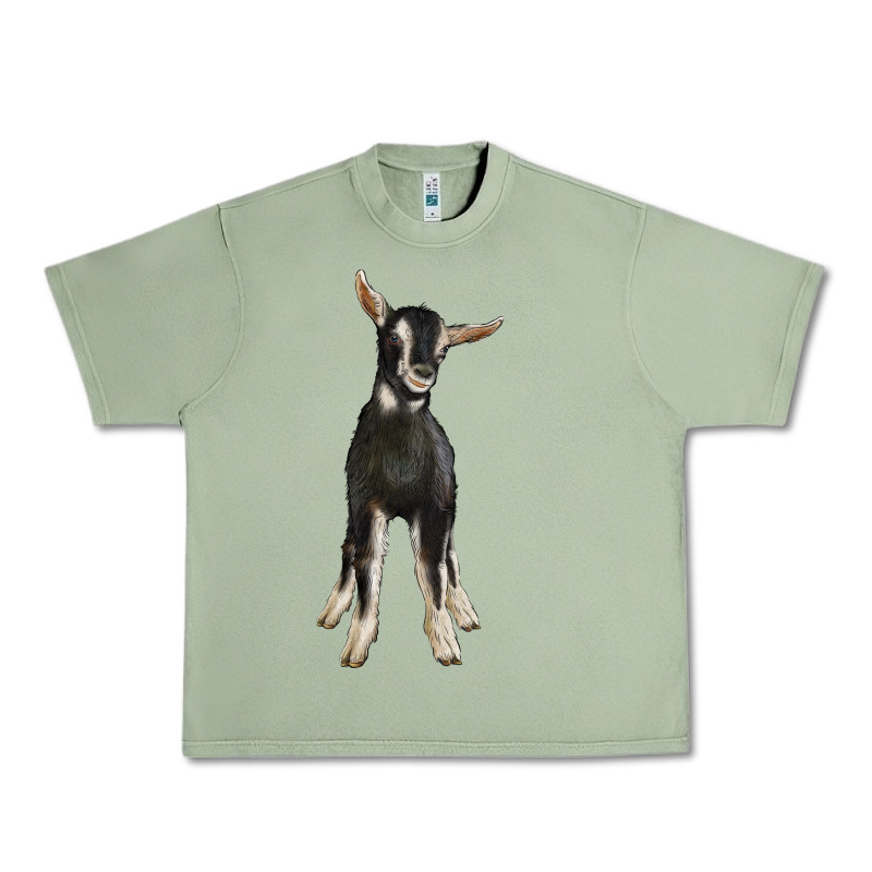 Hand Drawn Baby Alpine Goat Urban Heavy Tee by LillyAllenDesigns | Teevron