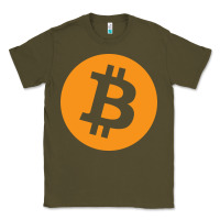 Army Green bitcoin ledger blockchain satoshi btc Classic Tee - linhVisuals
