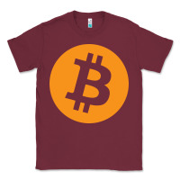 Burgundy bitcoin ledger blockchain satoshi btc Classic Tee - linhVisuals