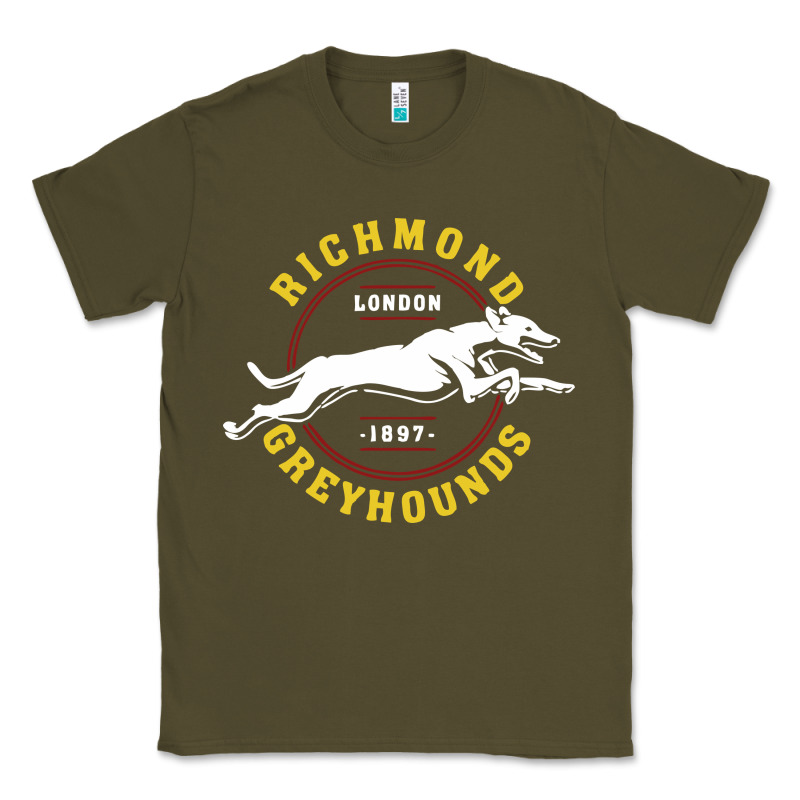 Richmond Greyhounds Lon Don 1897 Classic Tee by linhVisuals | Teevron