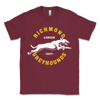Burgundy Richmond Greyhounds Lon Don 1897 Classic Tee - linhVisuals