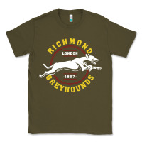 Army Green Richmond Greyhounds Lon Don 1897 Classic Tee - linhVisuals