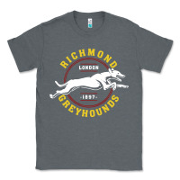 Charcoal Heather Richmond Greyhounds Lon Don 1897 Classic Tee - linhVisuals