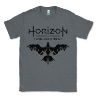 Charcoal Heather HORIZON FORBIDDEN WEST Classic Tee - linhVisuals