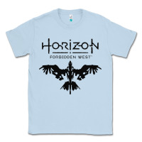 Dusty Blue HORIZON FORBIDDEN WEST Classic Tee - linhVisuals