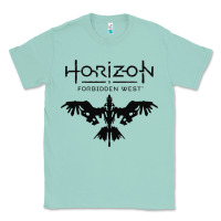 Seafoam HORIZON FORBIDDEN WEST Classic Tee - linhVisuals