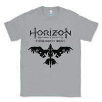 Heather Grey HORIZON FORBIDDEN WEST Classic Tee - linhVisuals