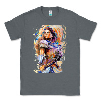 Charcoal Heather ALOY - HORIZON FORBIDDEN WEST Classic Tee - linhVisuals