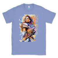 Colony Blue ALOY - HORIZON FORBIDDEN WEST Classic Tee - linhVisuals