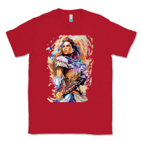 Red ALOY - HORIZON FORBIDDEN WEST Classic Tee - linhVisuals